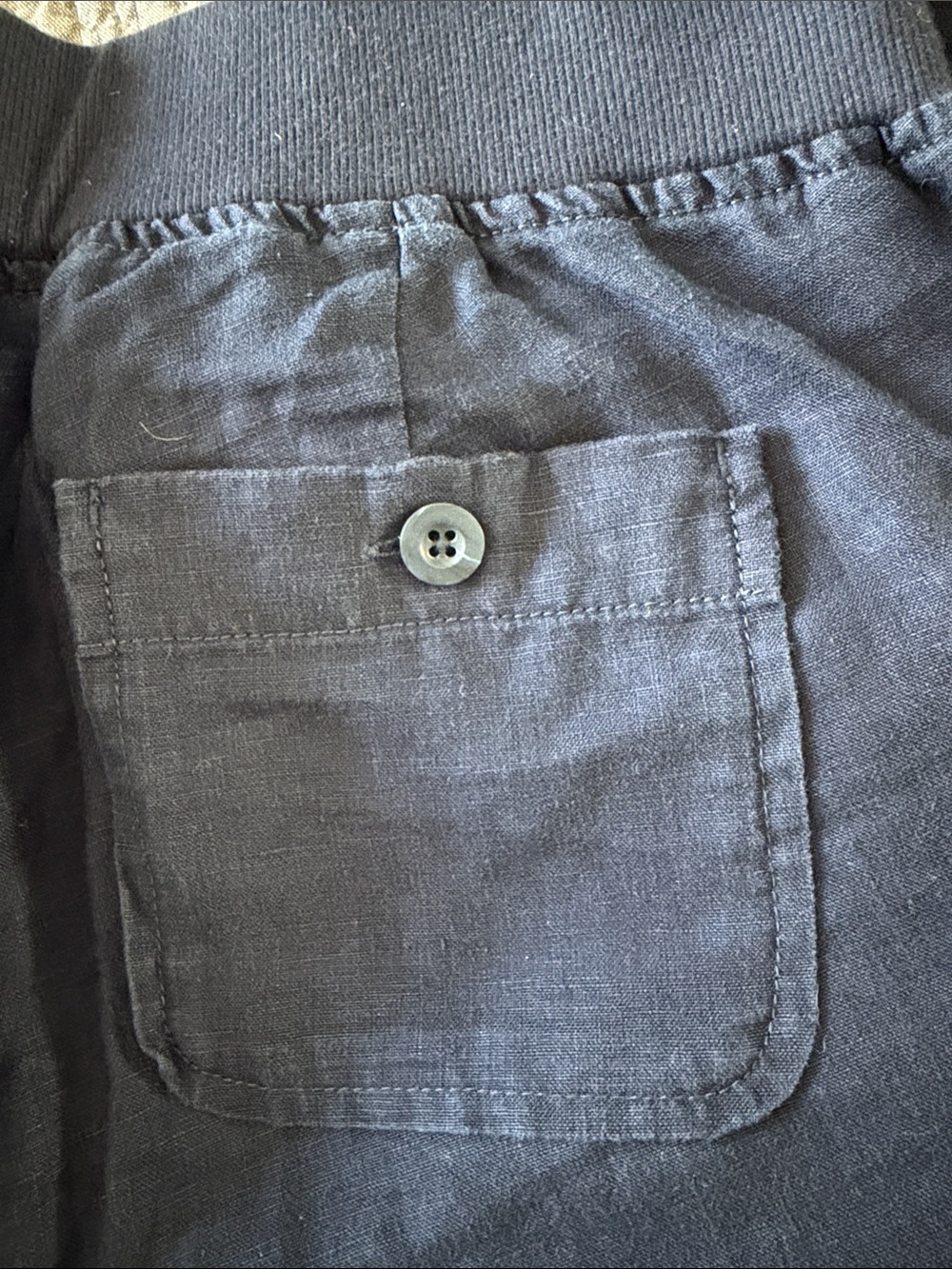 Athleta Drawstring Linen Pant - Picture 9 of 10